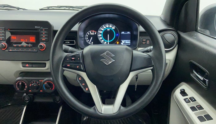 2018 Maruti IGNIS DELTA 1.2 K12 AMT, Petrol, Automatic, 38,658 km, Steering Wheel Close Up