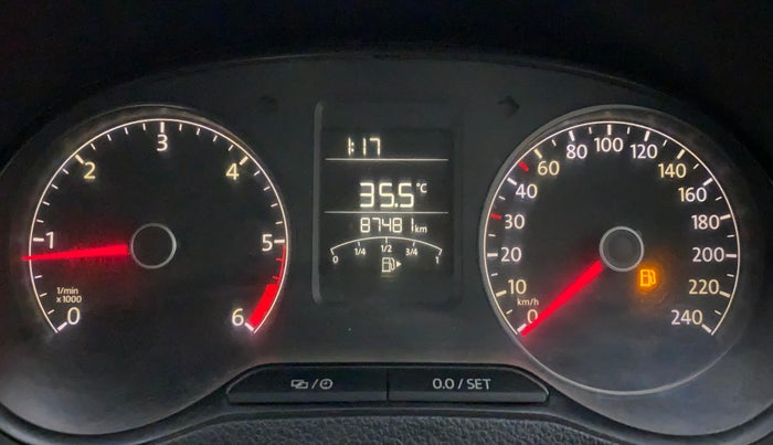 2017 Volkswagen Ameo TRENDLINE 1.5L, Diesel, Manual, 87,481 km, Odometer Image