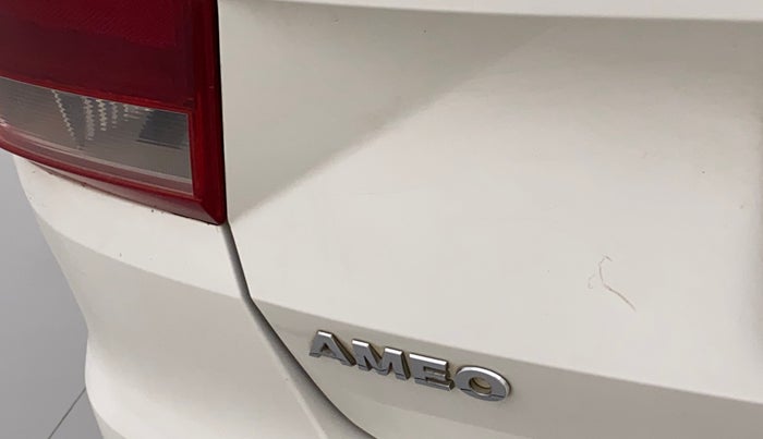 2017 Volkswagen Ameo TRENDLINE 1.5L, Diesel, Manual, 87,481 km, Dicky (Boot door) - Minor scratches