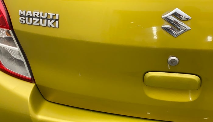 2014 Maruti Celerio VXI AMT, Petrol, Automatic, 68,590 km, Dicky (Boot door) - Slightly dented