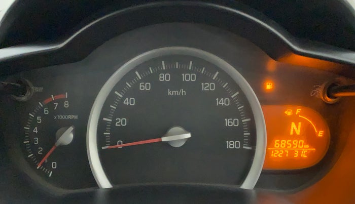 2014 Maruti Celerio VXI AMT, Petrol, Automatic, 68,590 km, Odometer Image