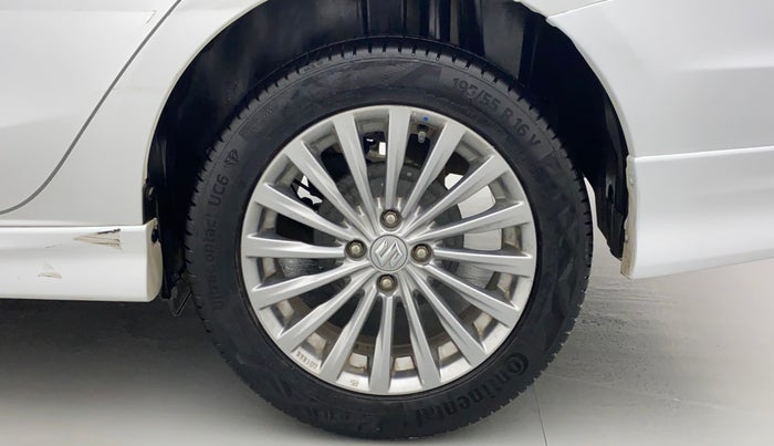 2016 Maruti Ciaz ZXI+ RS, Petrol, Manual, 40,789 km, Left Rear Wheel
