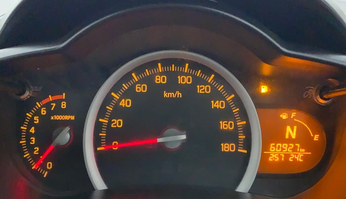 2015 Maruti Celerio ZXI AMT, Petrol, Automatic, 61,037 km, Odometer Image