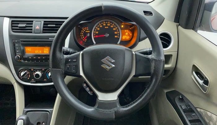 2015 Maruti Celerio ZXI AMT, Petrol, Automatic, 61,037 km, Steering Wheel Close Up