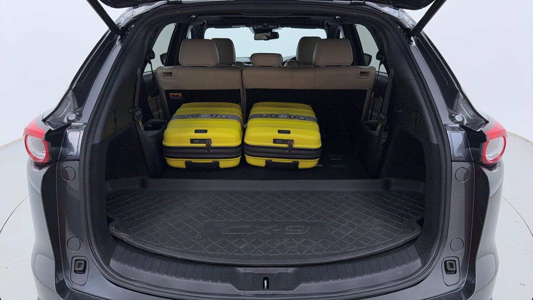 Boot Inside View with Luggage