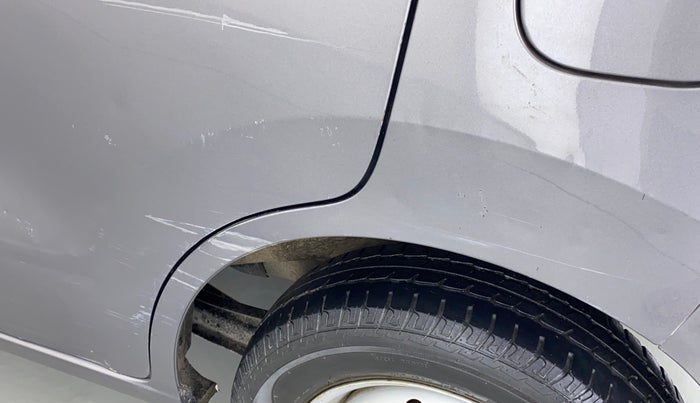2011 Maruti Wagon R 1.0 LXI, Petrol, Manual, 25,807 km, Left quarter panel - Minor scratches