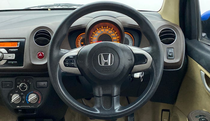2011 Honda Brio 1.2 V MT I VTEC, Petrol, Manual, 68,682 km, Steering Wheel Close Up