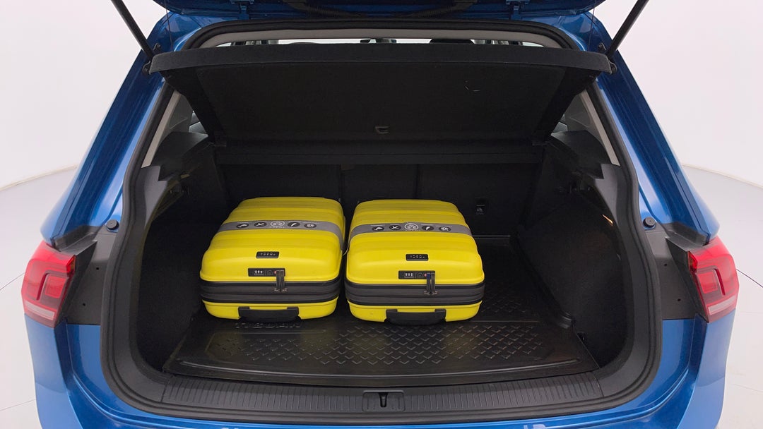 Boot Inside View with Luggage