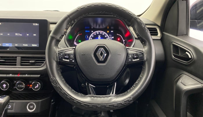 2021 Renault Kiger RXZ CVT 1.0 TURBO DUAL TONE, Petrol, Automatic, 21,929 km, Steering Wheel Close Up