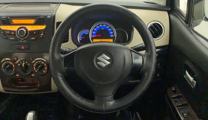 2017 Maruti Wagon R 1.0 VXI AMT, Petrol, Automatic, 78,285 km, Steering Wheel Close Up