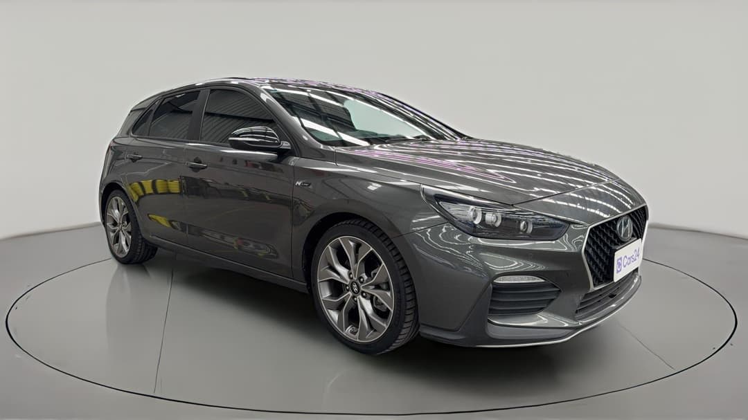 2021 Hyundai i30 N Line Premium, Automatic, 42863 km, Right Front Diagonal (45- Degree) View