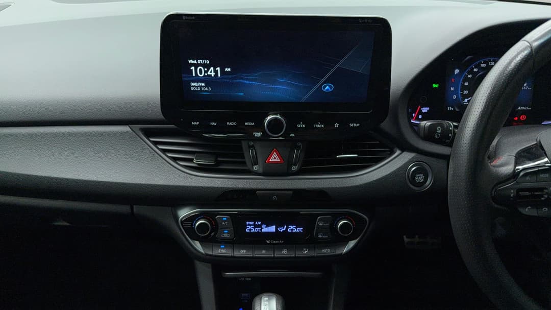 2021 Hyundai i30 N Line Premium, Automatic, 42863 km, Center Console