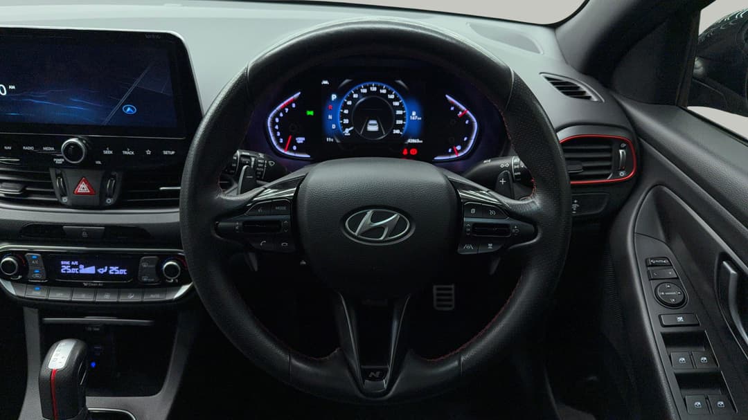 2021 Hyundai i30 N Line Premium, Automatic, 42863 km, Steering Wheel Close-up