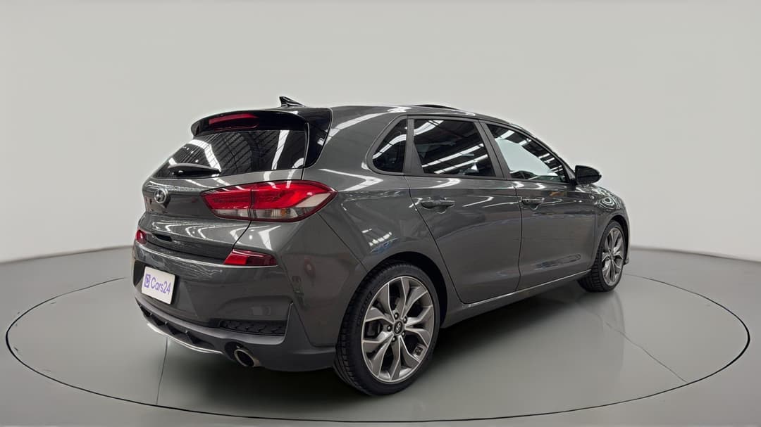 2021 Hyundai i30 N Line Premium, Automatic, 42863 km, Right Back Diagonal (45- Degree) View
