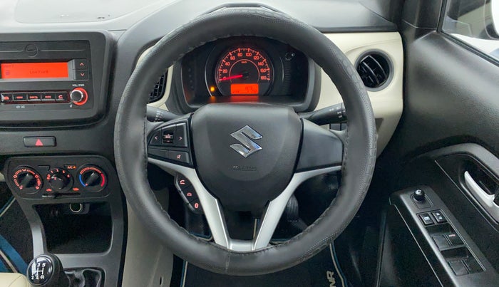 2021 Maruti New Wagon-R VXI (O) 1.2L, Petrol, Manual, 3,937 km, Steering Wheel Close Up