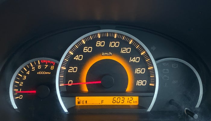 2016 Maruti Wagon R 1.0 VXI OPT, Petrol, Manual, 60,342 km, Odometer Image