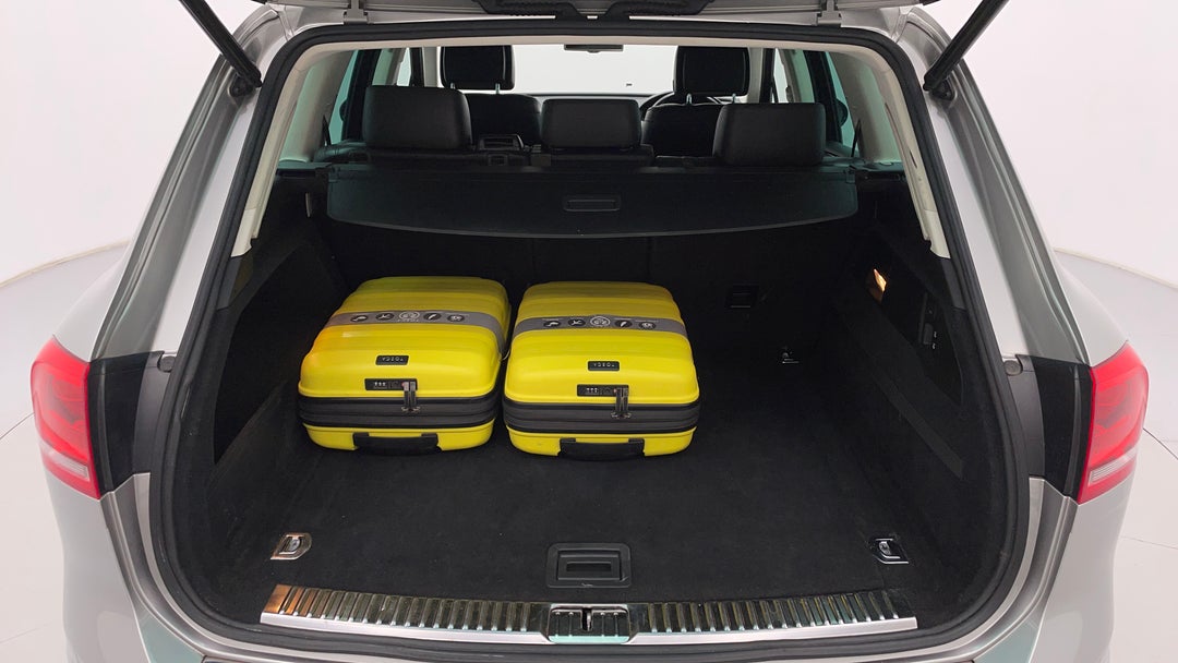 Boot Inside View with Luggage