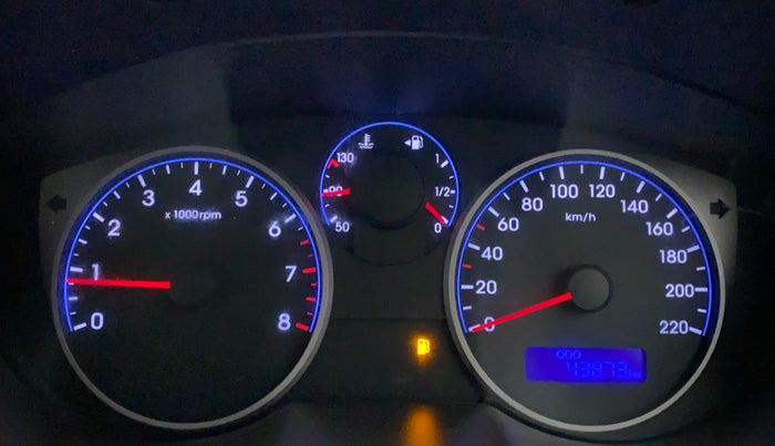 2014 Hyundai i20 MAGNA (O) 1.2, Petrol, Manual, 43,873 km, Odometer Image