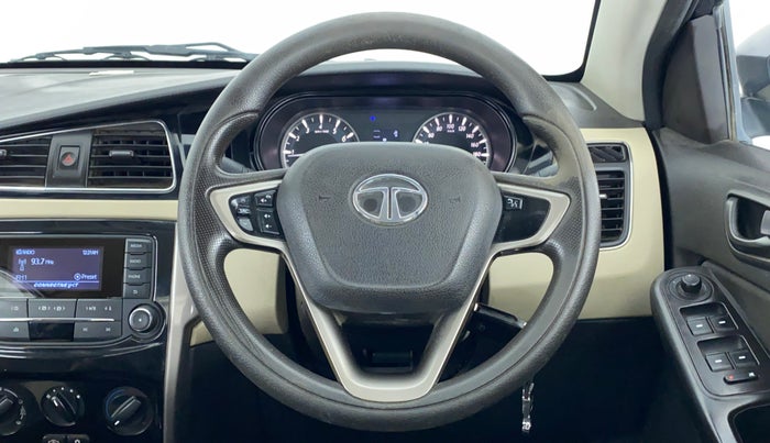 2016 Tata Zest XM RT 90 PS ABS, Petrol, Manual, 53,538 km, Steering Wheel Close Up