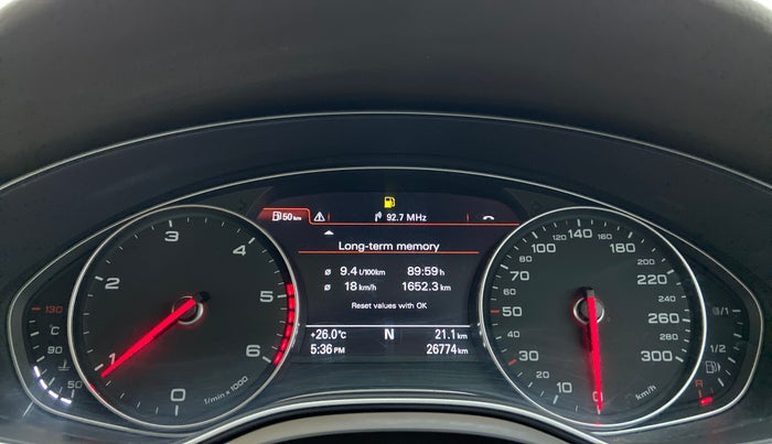 2014 Audi A6 2.0 TDI, Diesel, Automatic, 26,819 km, Odometer Image