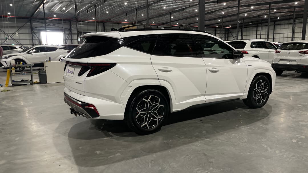 2022 Hyundai Tucson Highlander N Line (AWD), Automatic, 136909 km, Right Back Diagonal (45- Degree) View