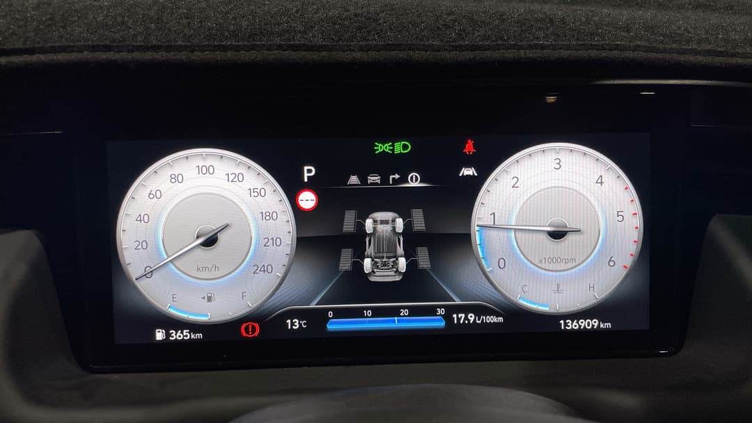 2022 Hyundai Tucson Highlander N Line (AWD), Automatic, 136909 km, Odometer View