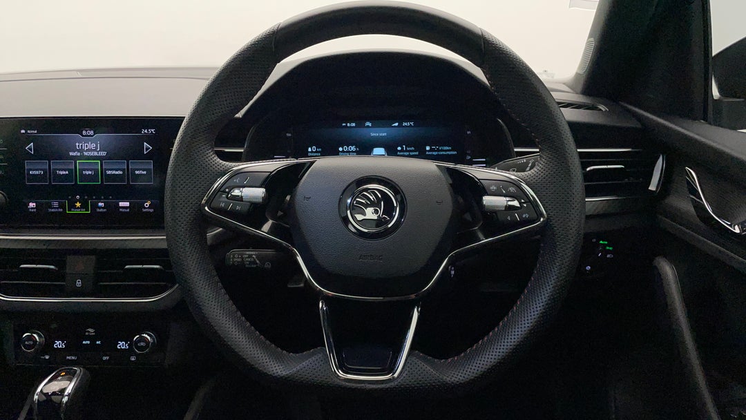 Steering Wheel Close-up