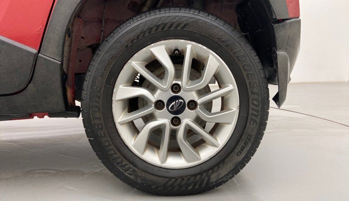 2016 Mahindra Kuv100 K8 D 5 STR, Diesel, Manual, 72,607 km, Left Rear Wheel