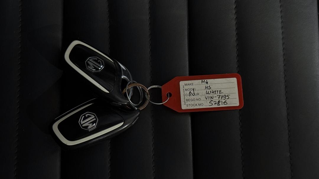 2021 MG HS Excite X, Automatic, 72630 km, Key Close-up