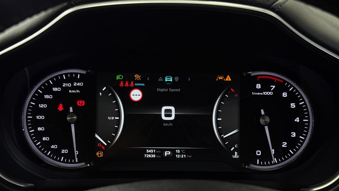 2021 MG HS Excite X, Automatic, 72630 km, Odometer View