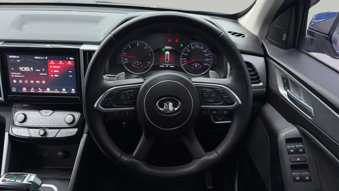 2021 GWM Ute Cannon-l (4x4), Automatic, 94729 km, Steering Wheel Close-up