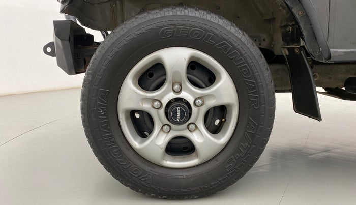 2015 Mahindra Thar CRDE 4X4 BS IV, Diesel, Manual, 50,588 km, Left Front Wheel