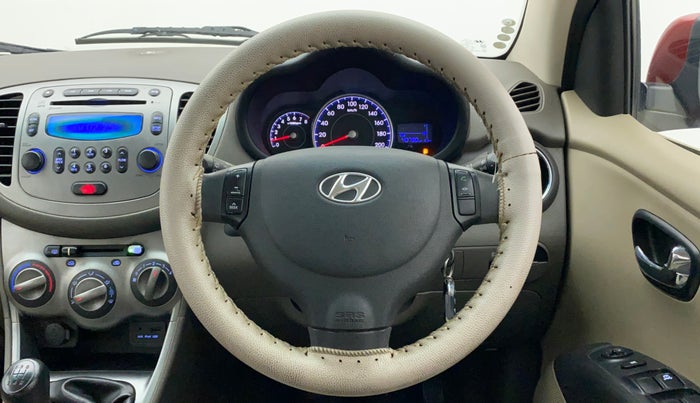 2011 Hyundai i10 SPORTZ (O) 1.2, Petrol, Manual, 40,815 km, Steering Wheel Close Up