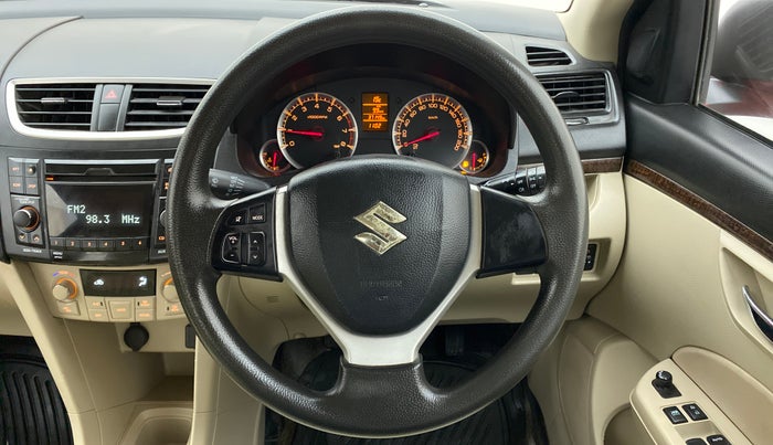 2015 Maruti Swift Dzire ZXI 1.2 BS IV, Petrol, Manual, 37,341 km, Steering Wheel Close Up