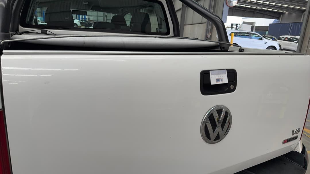 2021 Volkswagen Amarok Tdi550 V6 Core 4motion, Automatic, 110374 km, Boot / Tailgate Tailgate Scuff