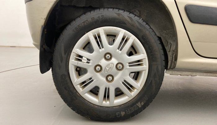 2011 Hyundai Santro Xing GLS, Petrol, Manual, 90,738 km, Right Rear Wheel