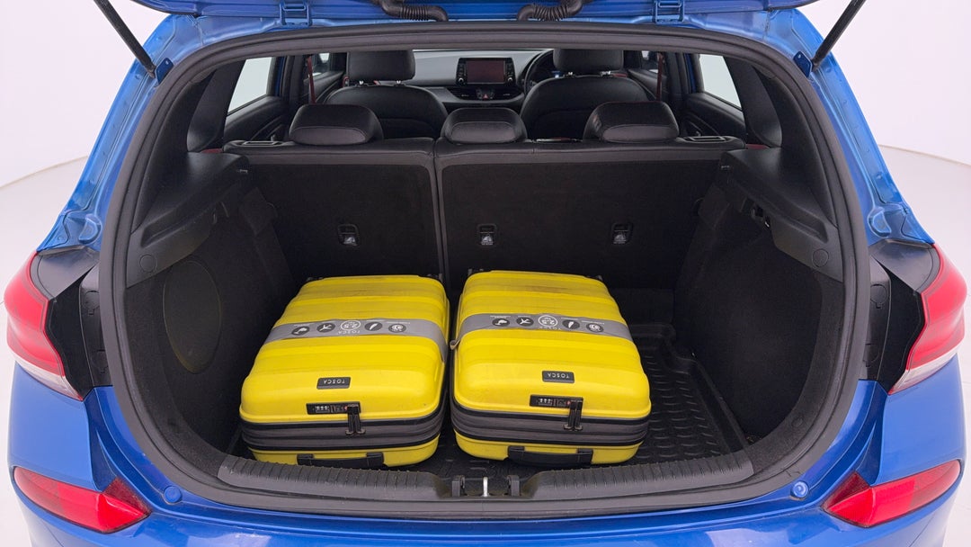 2018 Hyundai i30 Sr Premium, Automatic, 95740 km, Boot Inside View with Luggage