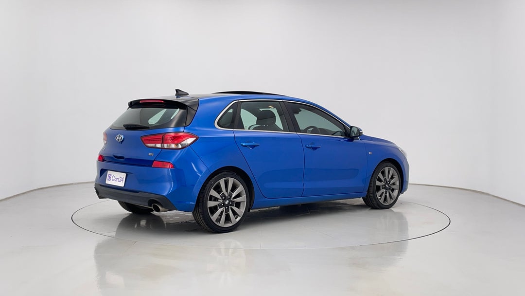 2018 Hyundai i30 Sr Premium, Automatic, 95740 km, Right Back Diagonal (45- Degree) View