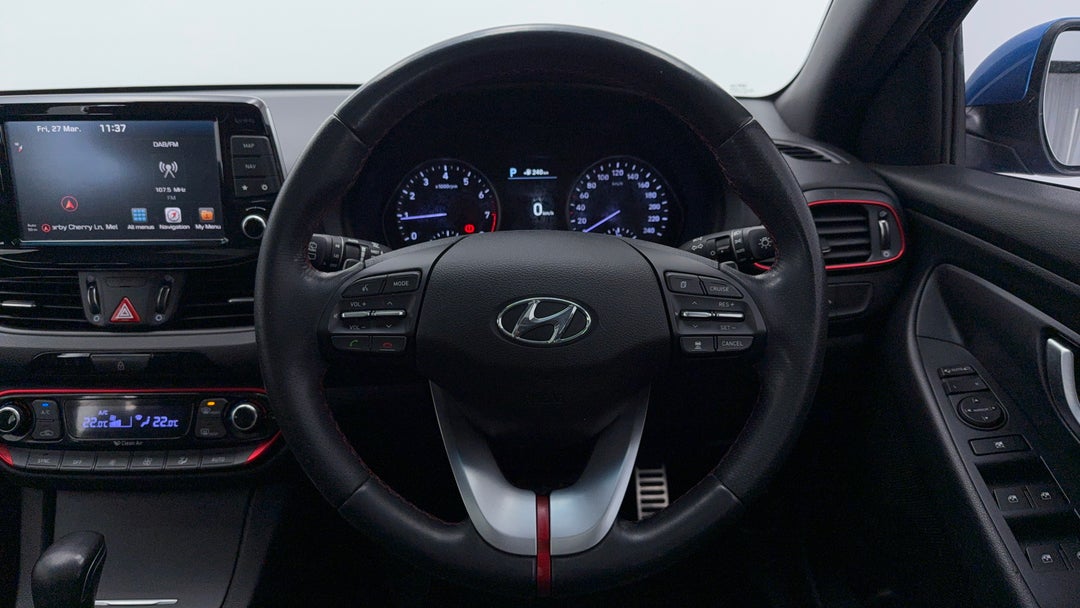 2018 Hyundai i30 Sr Premium, Automatic, 95740 km, Steering Wheel Close-up