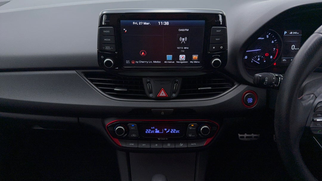 2018 Hyundai i30 Sr Premium, Automatic, 95740 km, Center Console