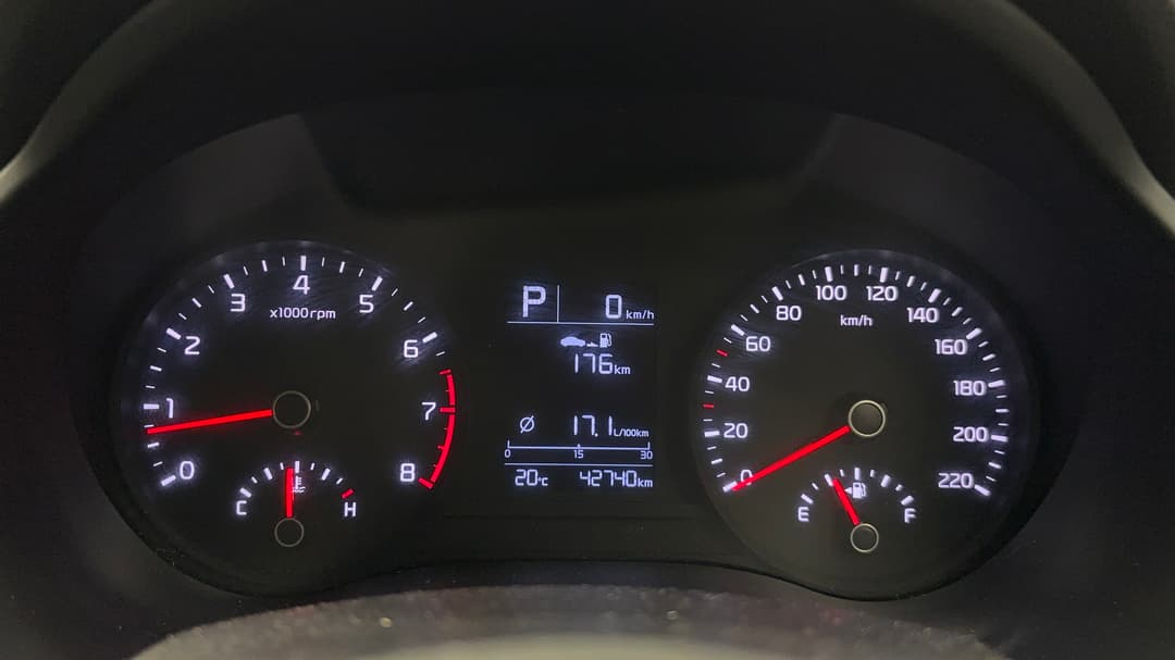 2018 Kia Rio S, Automatic, 42740 km, Odometer View