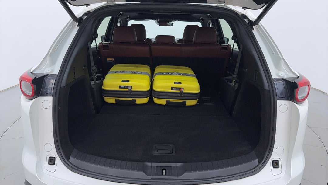 Boot Inside View with Luggage