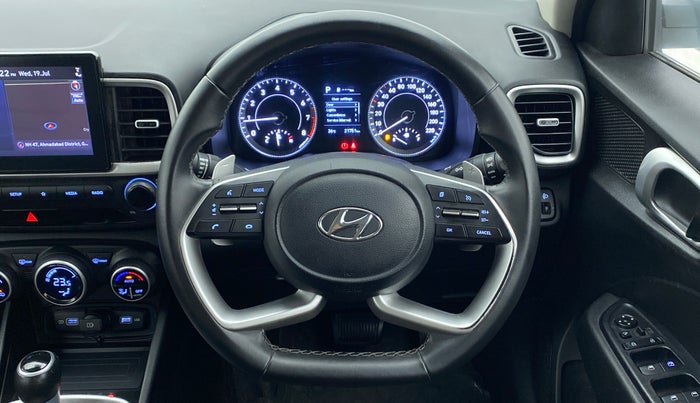 2021 Hyundai VENUE SX PLUS 1.0 TURBO DCT, Petrol, Automatic, 22,131 km, Steering Wheel Close Up