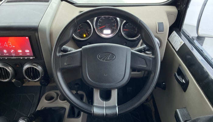 2019 Mahindra Thar CRDI 4x4 6str AC, Diesel, Manual, 60,291 km, Steering Wheel Close Up