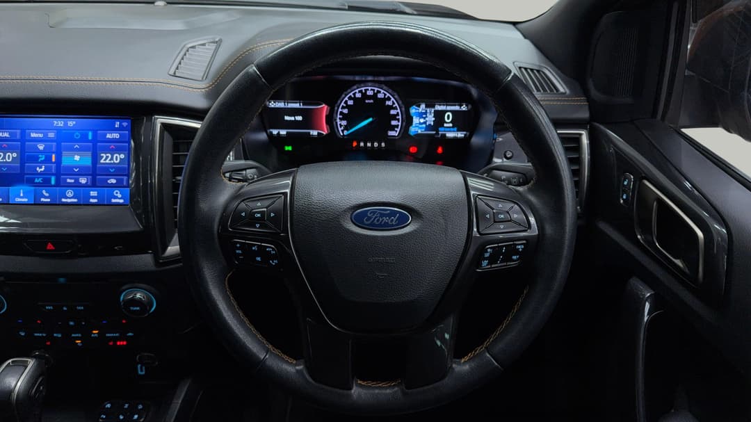 2021 Ford Ranger Wildtrak 2.0 (4x4), Automatic, 106211 km, Steering Wheel Close-up