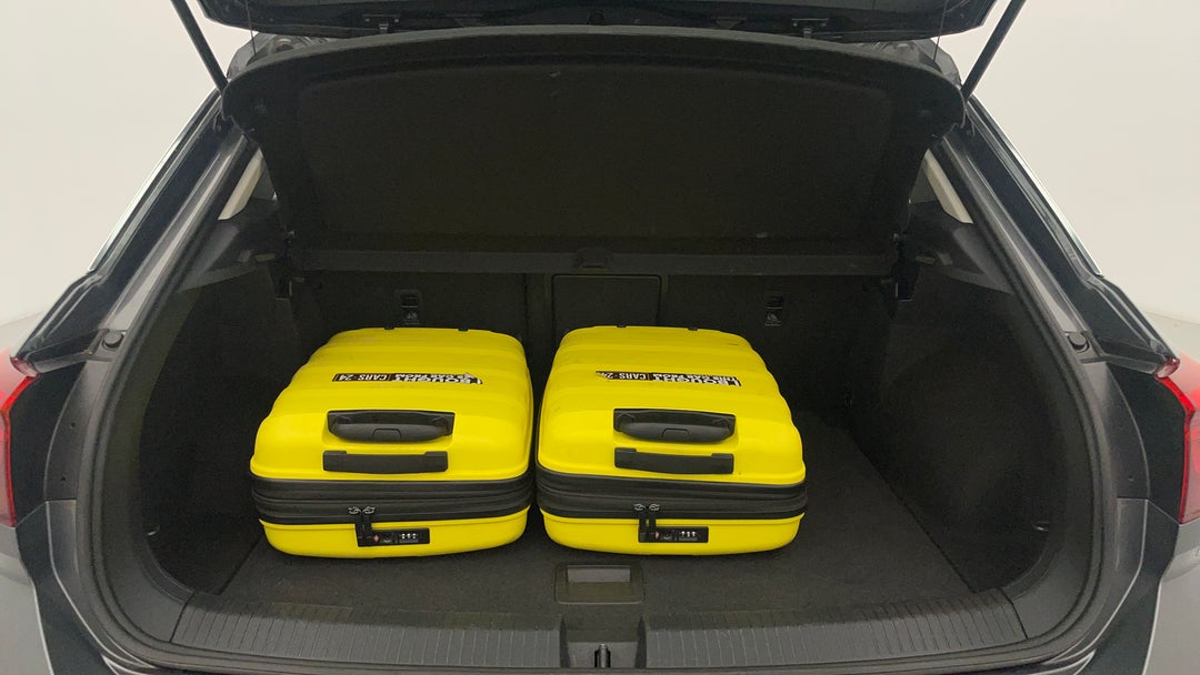 Boot Inside View with Luggage