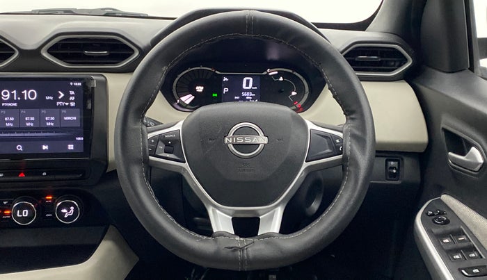 2021 Nissan MAGNITE XL Turbo CVT, Petrol, Automatic, 6,510 km, Steering Wheel Close Up