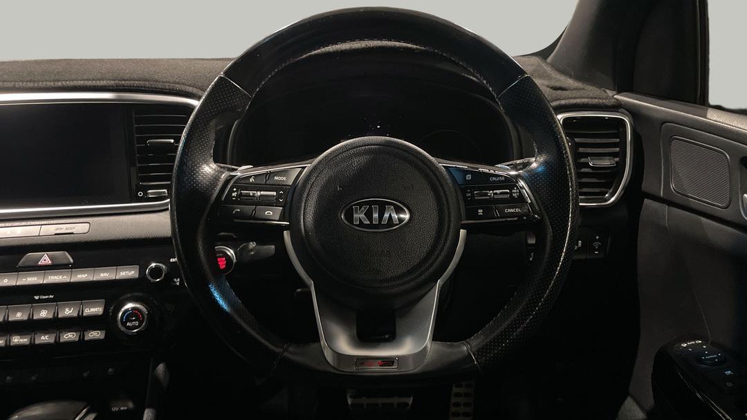 2019 Kia Sportage Gt-line (AWD), Automatic, 118292 km, Steering Wheel Close-up