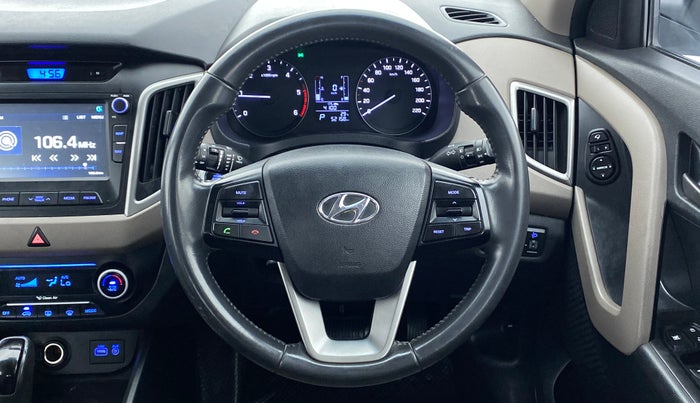 2016 Hyundai Creta 1.6 CRDI SX PLUS AUTO, Diesel, Automatic, 52,195 km, Steering Wheel Close Up