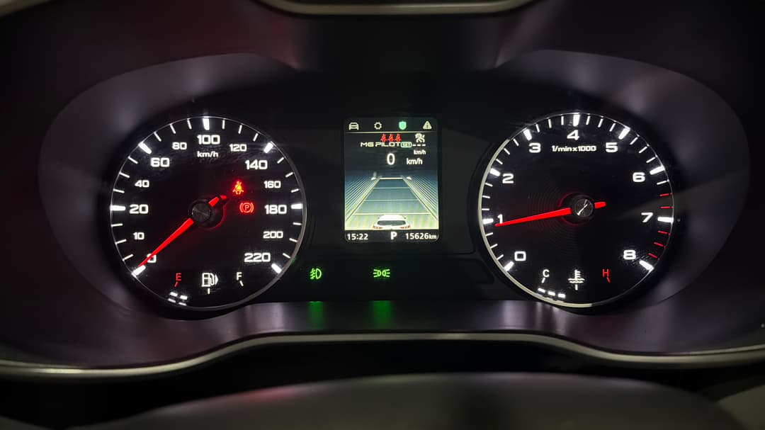 2025 MG Zst Vibe, Automatic, 15626 km, Odometer View